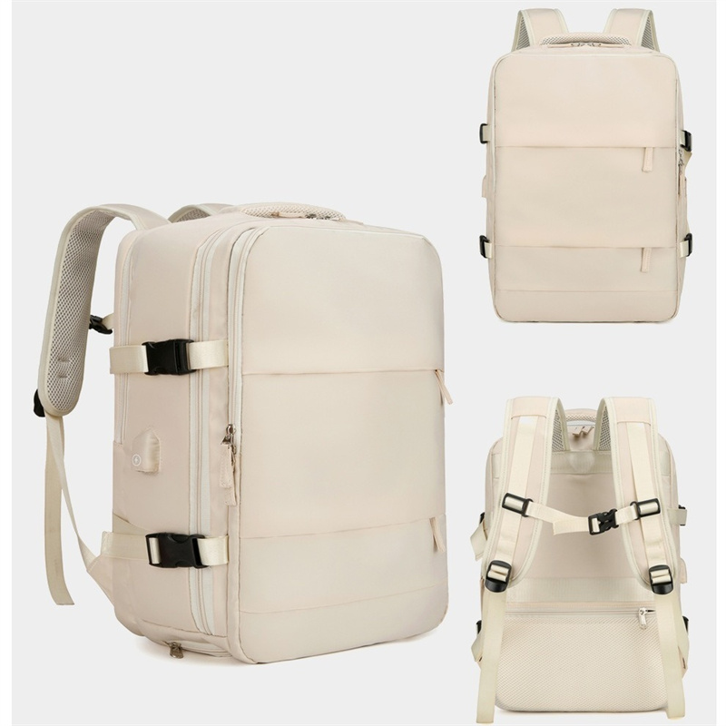 Casual Travel Backpacks Men Women Large Capacity Waterproof Anti-Theft Business Backpack Bag with Luggage Strap Laptop Backpack