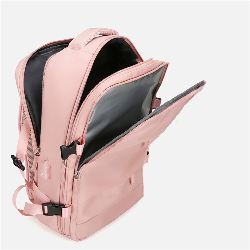 Casual Travel Backpacks Men Women Large Capacity Waterproof Anti-Theft Business Backpack Bag with Luggage Strap Laptop Backpack