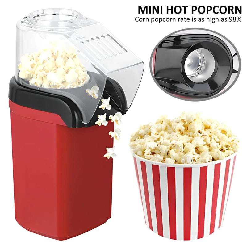 220V Fully Automatic Popcorn Machine For Home Kitchen Popcorn Makers Mini Popcorn Machine Electric Household Appliance Machine