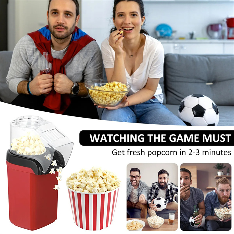 220V Fully Automatic Popcorn Machine For Home Kitchen Popcorn Makers Mini Popcorn Machine Electric Household Appliance Machine