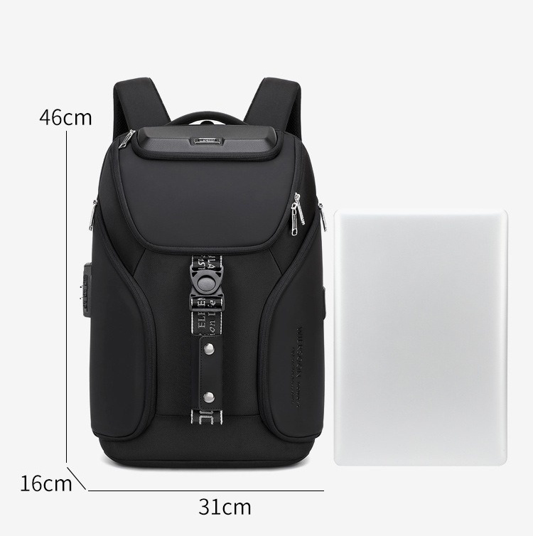 Men Anti Theft Waterproof Briefcase Laptop Backpack 15.6inch Computer Bag Travel Business Rucksack Hiking Backpacks School Bag