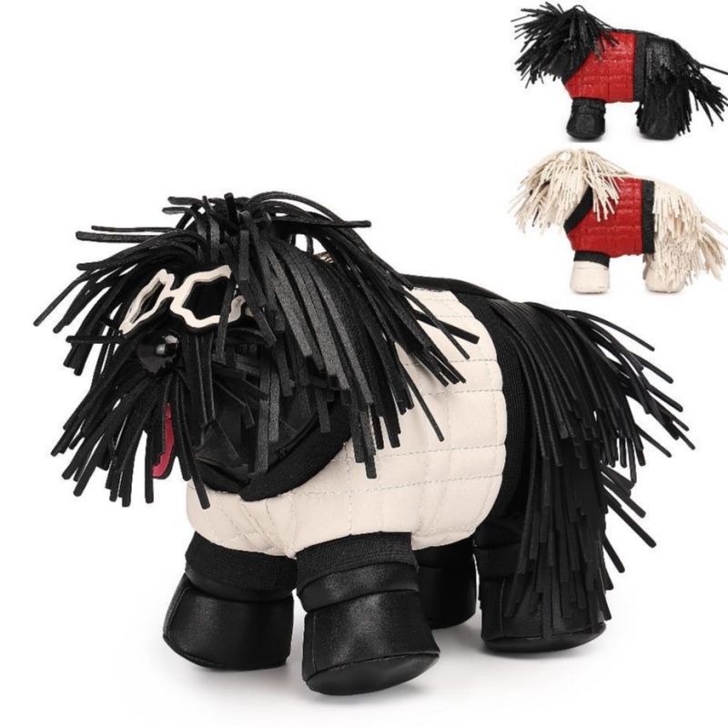 Funny Animals Bag For Women Cute Tassel Glasses Shepherd Dog Shoulder Bag Fashion Crossbody Bag Creative Personalized PU Handbag