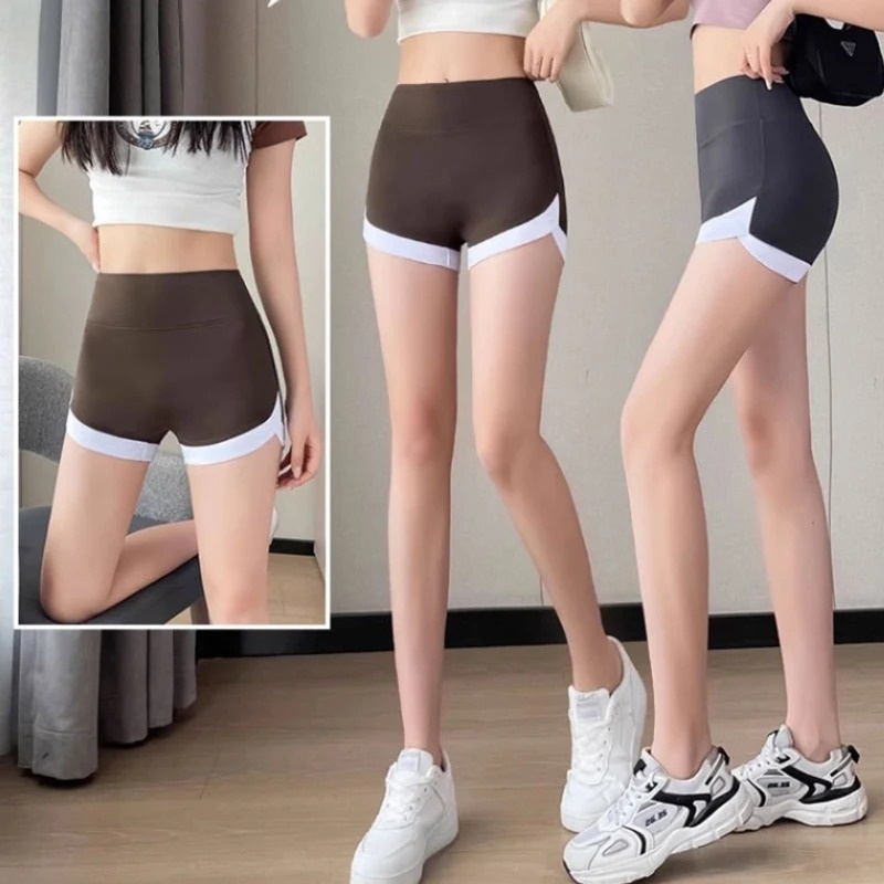 Summer Shark Pants Women Thin Style Leggings High Waist Hip Liftting Traceless Safety Pants Quick Drying and Breathable Shorts