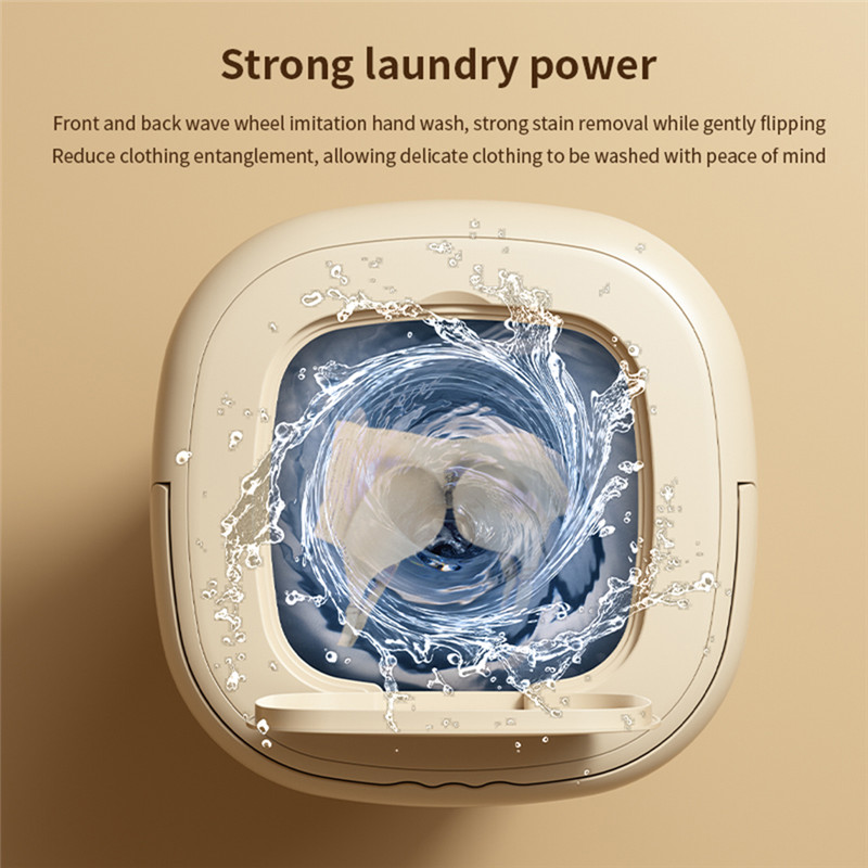 9L Foldable Washing Machine Portable Sock Underwear Panties Laundry Retractable Household Spinning Dry Washing Machine