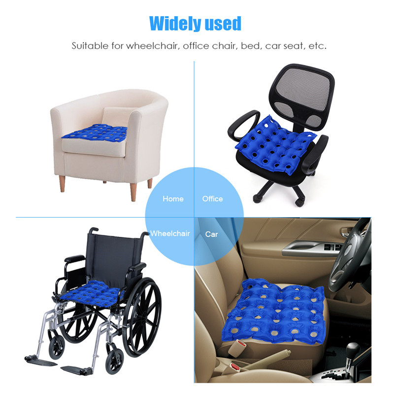 Inflatable Anti Bedsore Decubitus Medical Wheelchair Cushion Mat Meditation Pad Home Office Car Seat Chair Cushion with Pump