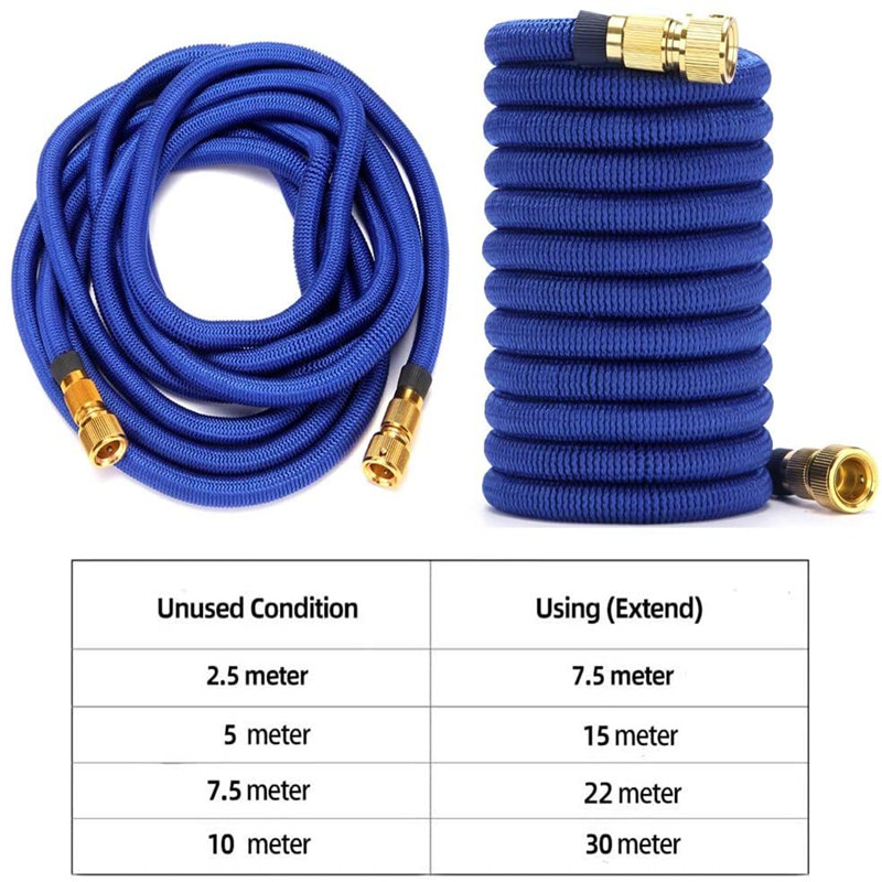Garden Hose water spray Kit Magic Watering Hose With High Pressure Car Washer Water Spray Adjustable Cleaning Tool