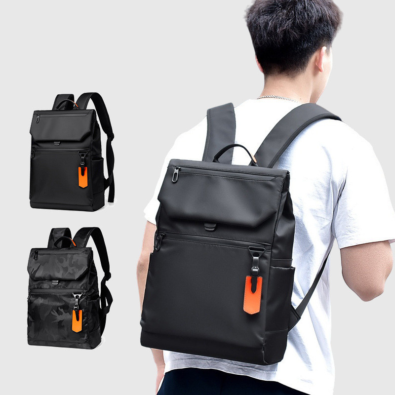 Fashion Men's Backpack Large Capacity Rucksack College Student School Bag Oxford Cloth Travel Bag Waterproof Laptop Backpack
