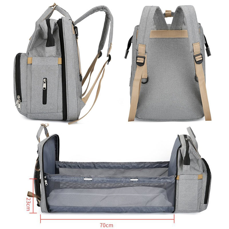 Baby Diaper Bag Travel Backapack Infant Bed Nappy Changing Pad Mummy Bag Maternity Nursing Handbag Stroller Nappy Bags Baby Care