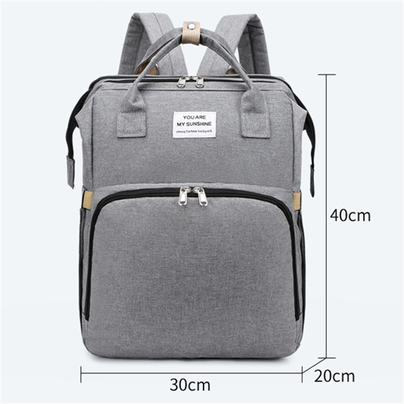 Baby Diaper Bag Travel Backapack Infant Bed Nappy Changing Pad Mummy Bag Maternity Nursing Handbag Stroller Nappy Bags Baby Care