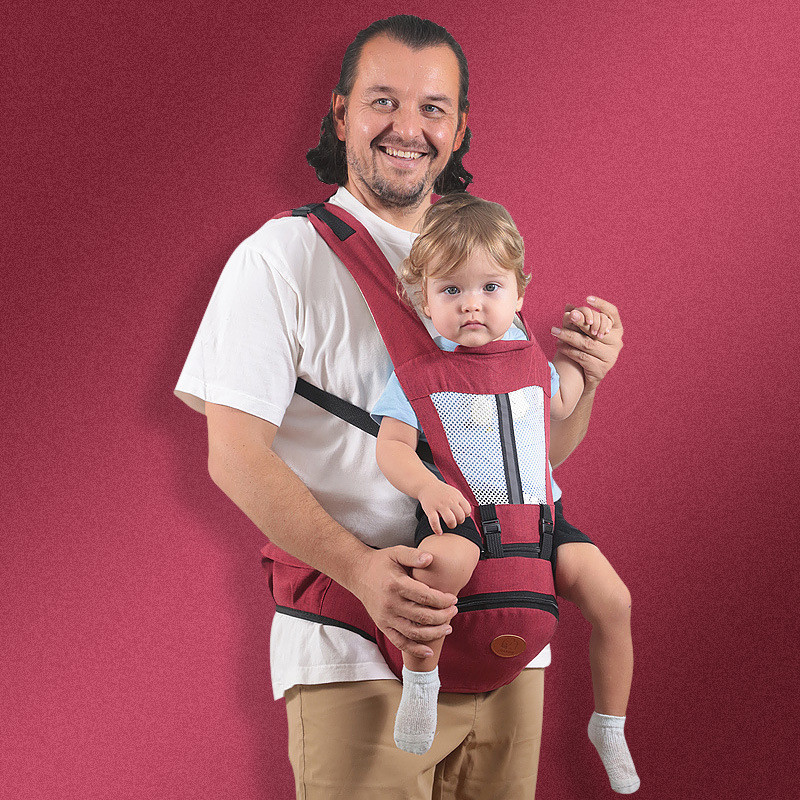 0-36M Baby Carrier Front Facing Hipseat Kangaroo Ergonomic Infant   Baby Wrap Sling Waist Stool for Newborn Toddler Kids