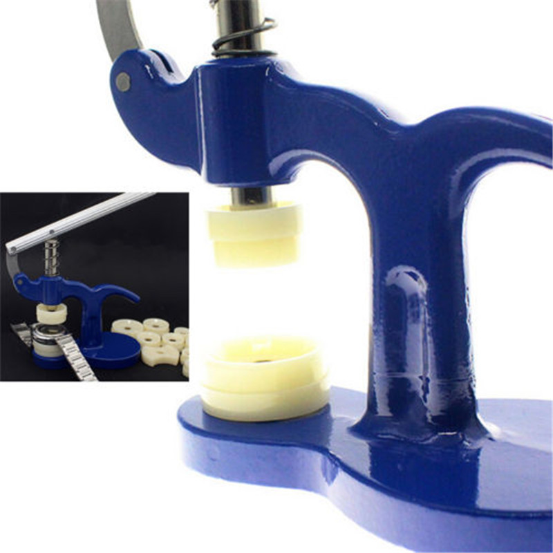 Watch Back Closer Tool Set Watchmaker Repair Watch Press Tool Set Standard Metal Hand-Tools With 12 Pcs Mold Watch Repair Tool