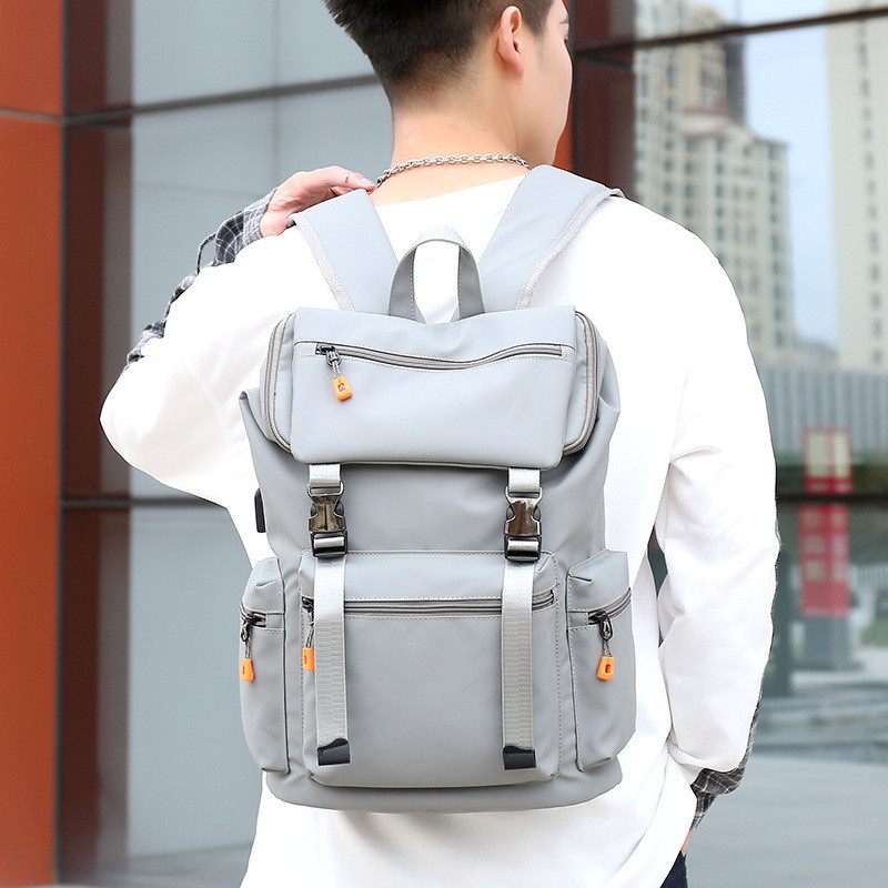 Large Capacity 15.6 inch Laptop Backpack Durable Daily School Bag USB Charging Business Backpacks Waterproof Travel Bag