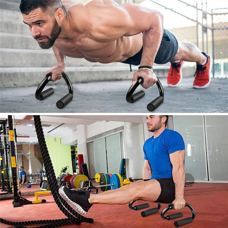 Metal Push Up Bar for Men and Women Non Slip Push Up Stands Pushup Bars for Pushups Muscle Strength Training Gym Home Workout