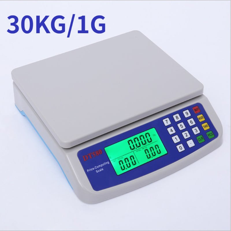 30kg/1g Kitchen Scale Digital Food Scale With Backlight LCD Display  Measuring Precision Electronic Scale Balance Weight Scales