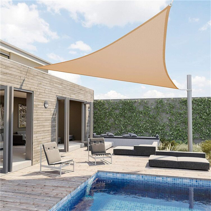 Waterproof Sun Shade Sail Sun-Shelter Awnings For Garden Canopy Pool Patio Beach Camping Awning Outdoor Anti-UV SunShade Sail