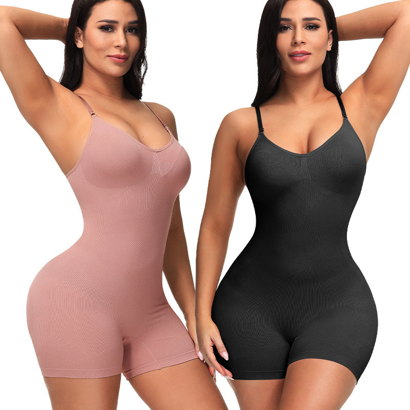 Postpartum Women Waist Trainer Bodysuit Slim Full Body Shapewear Seamless Jumpsuits Tummy Control Underwear Maternity Belly Band