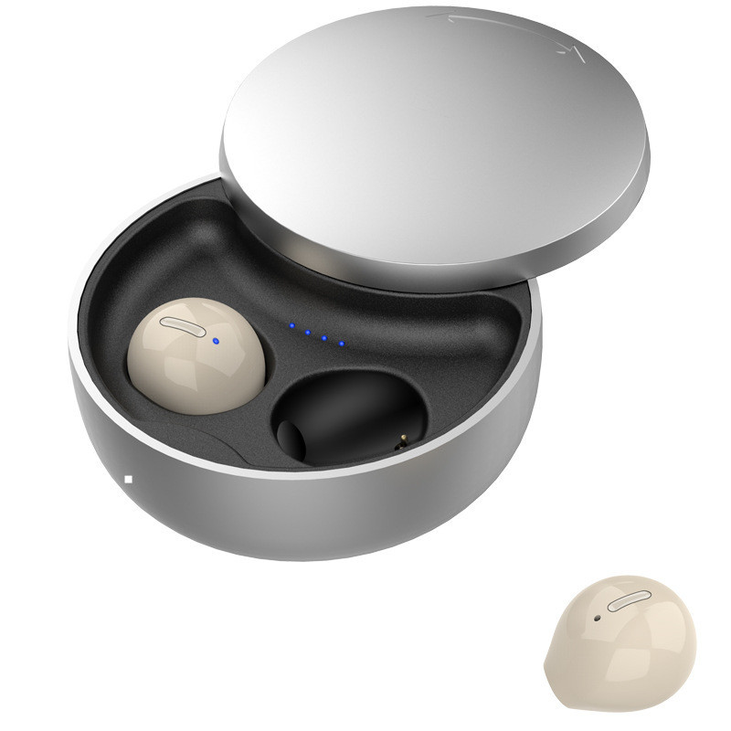 Bluetooth Wireless Invisible Earphones In-Ear TWS Handfree Earbuds Headphone Noise Reduction Sport Headset With Charging Case