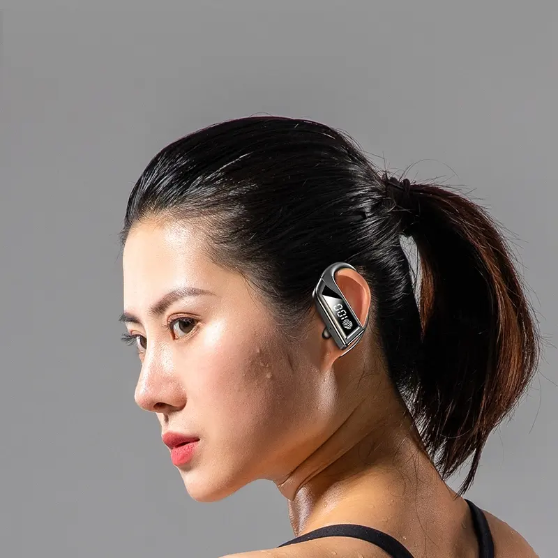 Q8 TWS Bluetooth Earphone Wireless Headphones With Mic Ear-Hook Business Stereo Earbuds Waterproof Noise Cancelling Headset