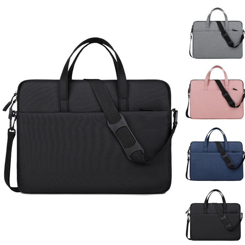Laptop Bag Sleeve Case Shoulder Handbag Notebook pouch Briefcases For 13 14 15 inch Macbook Lenovo HP Huawei Asus Dell