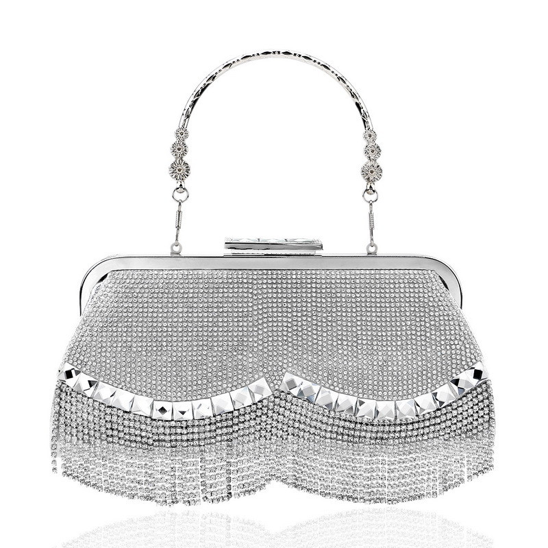 Handbag for Wedding Party Banquet Bags Diamond Clutch Bag Ladies Luxury Party Evening Bag Fashion Wedding Bridal Tote Bag