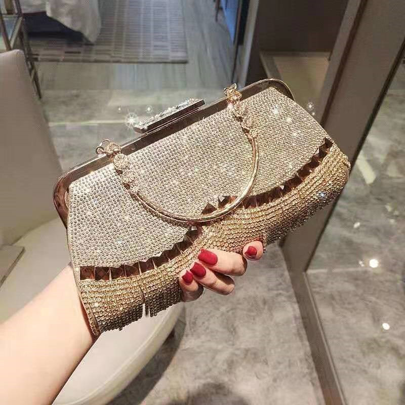 Handbag for Wedding Party Banquet Bags Diamond Clutch Bag Ladies Luxury Party Evening Bag Fashion Wedding Bridal Tote Bag
