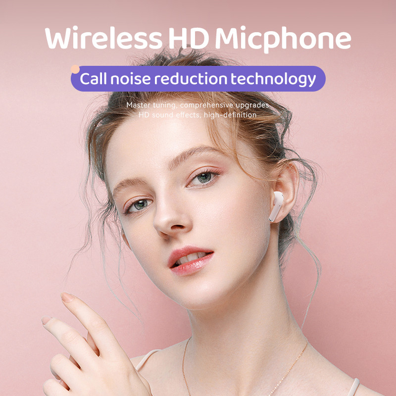 Hot Cartoon Cute Stereo In-ear Wireless Bluetooth Headphones Game Noise Cancelling Earphone Sport Athletics Headset Girl Gift