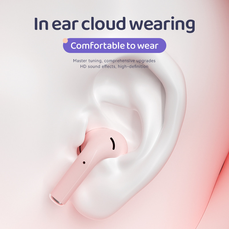 Hot Cartoon Cute Stereo In-ear Wireless Bluetooth Headphones Game Noise Cancelling Earphone Sport Athletics Headset Girl Gift