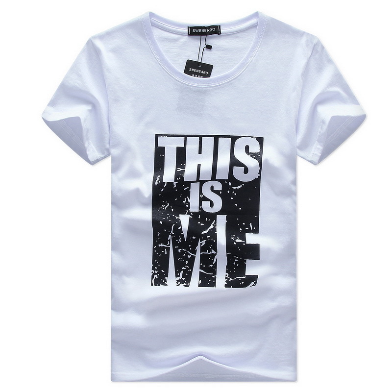 Fashion Summer Men Clothing Printed Round Neck T Shirt Oversized Polyester Short Sleeve Casual Loose Top S-5XL