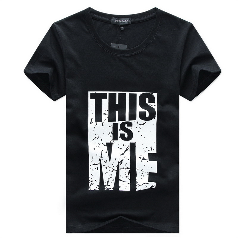Fashion Summer Men Clothing Printed Round Neck T Shirt Oversized Polyester Short Sleeve Casual Loose Top S-5XL
