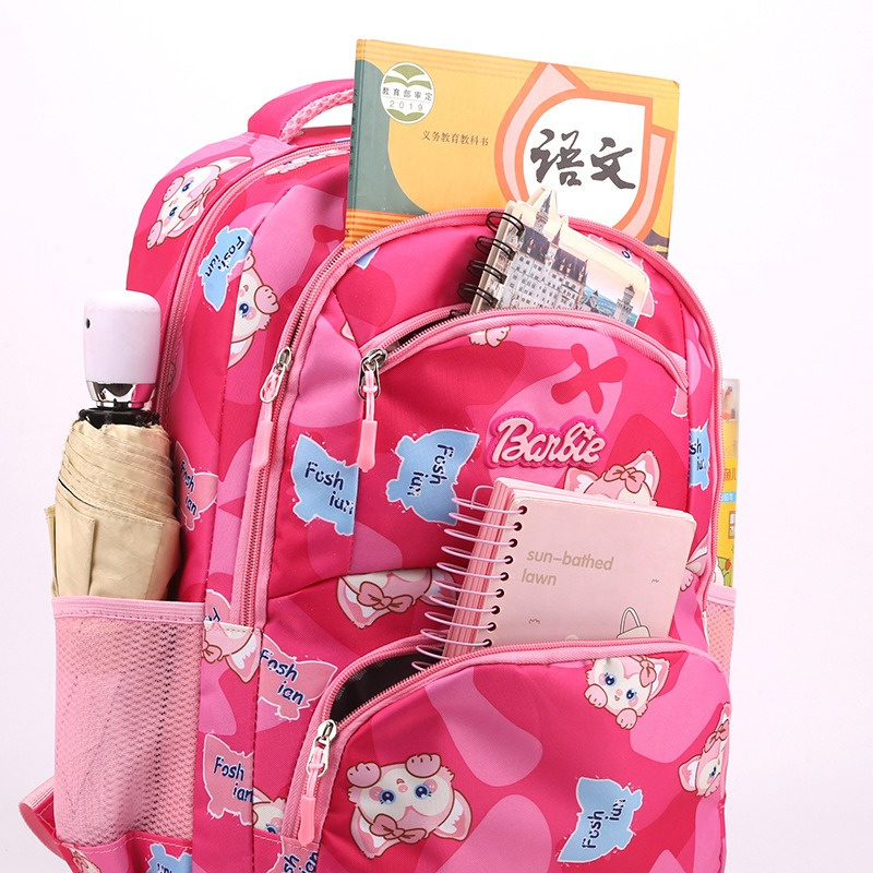 2pcs/set New Student Backpack For Girls Cartoon Princess School Bags Kids Satchels Kindergarten Bookbag Children Pencil Bag