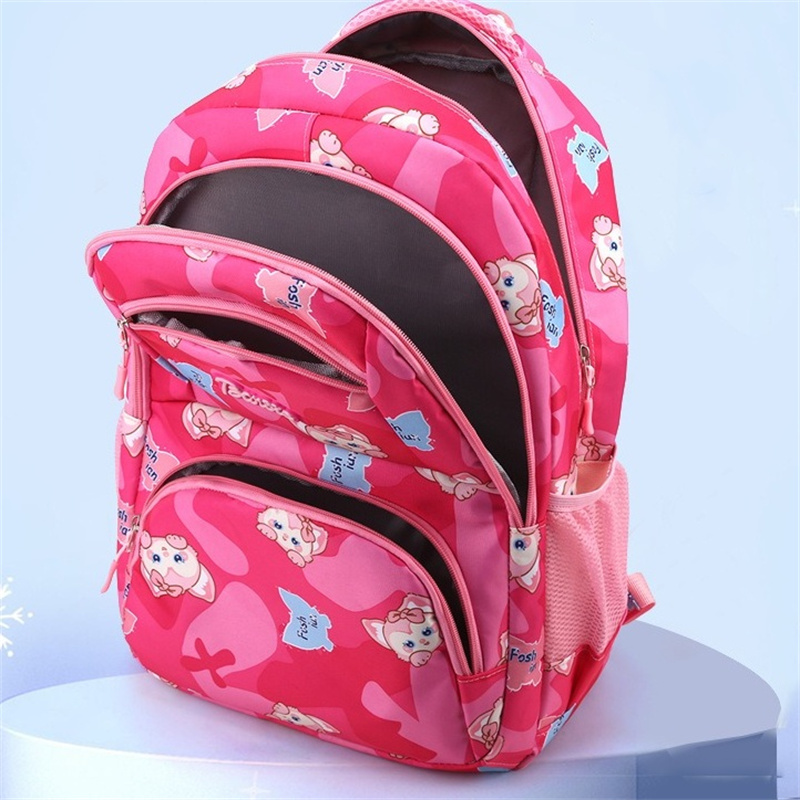 2pcs/set New Student Backpack For Girls Cartoon Princess School Bags Kids Satchels Kindergarten Bookbag Children Pencil Bag