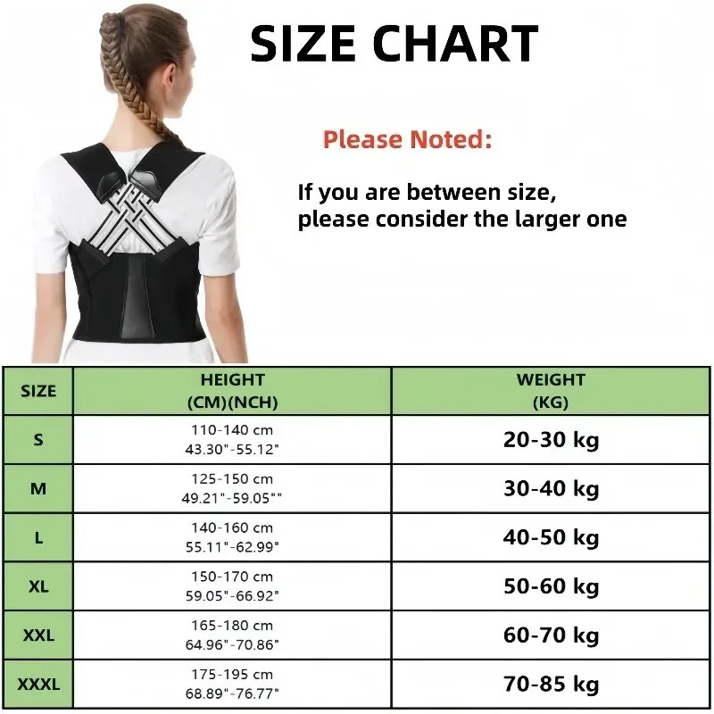 New Adult Posture Corrector Belt Breathable Back Correction Strap Women Men Back Support Sitting Position Correction Tool