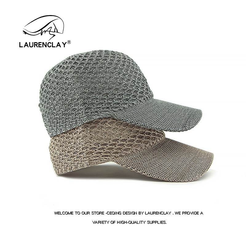 Breathable Mesh Baseball Cap Men Women Adjustable Sun Hat Lightweight Outdoor Summer Caps with Ventilation Holes Sun Protection