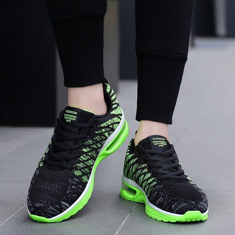 Couple Running Shoes Fashion Breathable Outdoor Male Sports Shoes Lightweight Sneakers Women Comfortable Athletic Footwear
