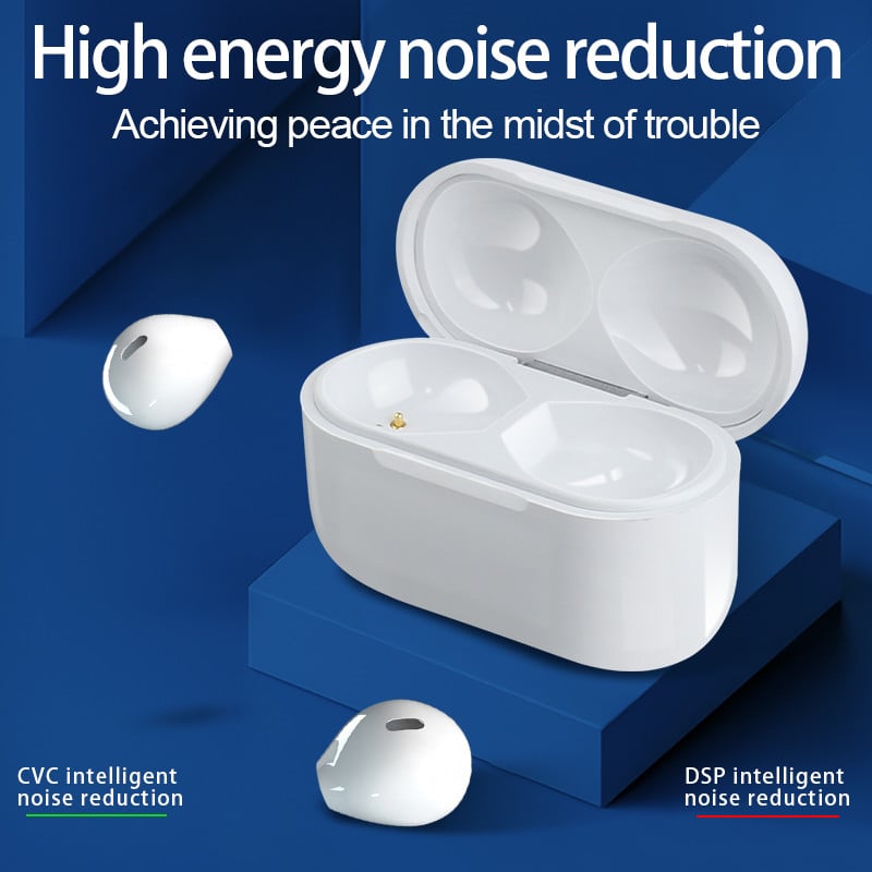TWS Wireless Invisible Bluetooth Headset Mini Semi-In-Ear x6 No Pain Micro Mono/Twin Earphones with Mic Sleep Headphones