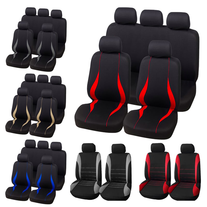 Universal Full Set Car Seat Covers Interior Accessories Compatible Seat Cover For Toyota Volkswagen Car Seat Protector Cushion