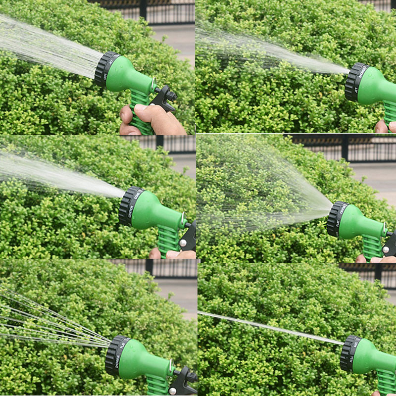 Expandable Flexible Garden Water Pipe Watering Spray for Car Wash Cleaning Irrigation System Watering Kit Hose 75FT-125FT