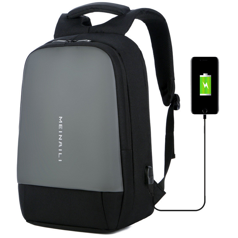 Men Notebook Backpacks Male 15.6 Inch Laptop Backpack Fashion Student Bagpack Waterproof Business USB Charging Travel Bag