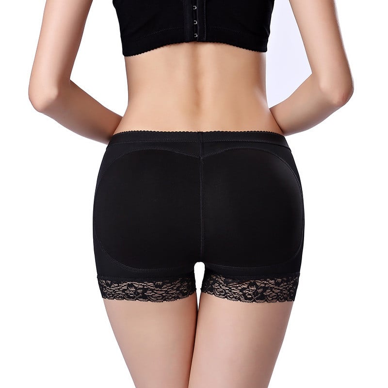 Fashion Women High Waist Control Panties Hip Butt Lifter Body Shaper Slimming Underwear Seamless Lace Padded Bum Pants Clothes