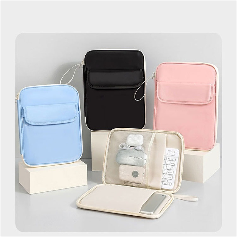 Large Capacity Tablet Storage Bag Organizer Waterproof Shockproof Portable Laptop Handbag 11/13inch iPad Pouch Briefcase
