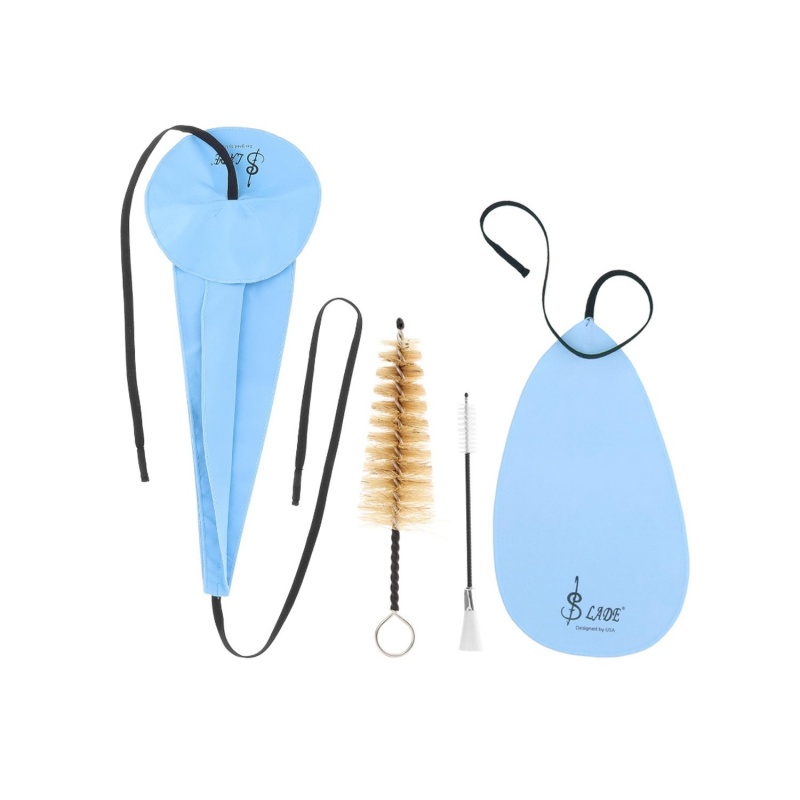 Saxophone Cleaning Set Accessory Cleaning Cloth Portable Sax Maintenance Cleaner Kits For Sax Trumpet Alto Tenor Clarinet Flute