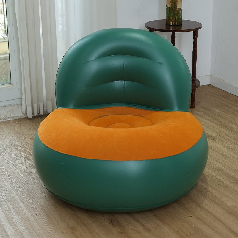 Camping Lounge Chair Portable Blow up Couch Inflatable Sofa Air Chair Camping Furniture Folding Lazy Sofa for Indoor Outdoor