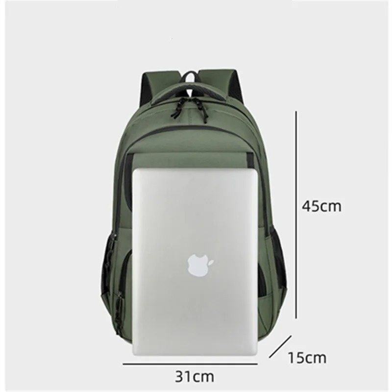 Backpacks New Oxford Waterproof Reflective Stripe Rucksack Laptop Bag Casual Travel Backpack Luminous Student Schoolbag