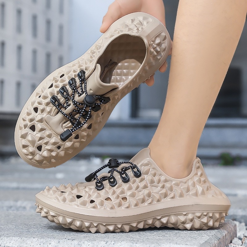 Summer Men's Sandals Durian Style Men's Sandals Non-slip Beach Garden Shoes Outside Fashionable Trend Casual Versatile Slippers