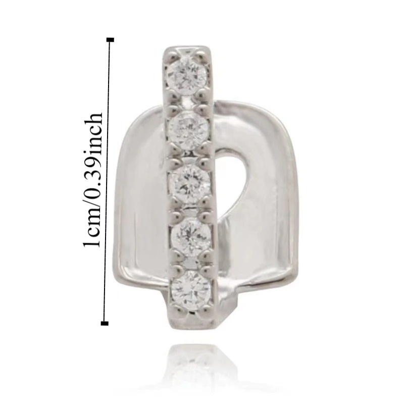 3pcs Creative Punk Hip Hop Teeth Grillz Funny Bling Single Clips Grillz Removable Unisex Rhinestone Teeth Caps Men Women