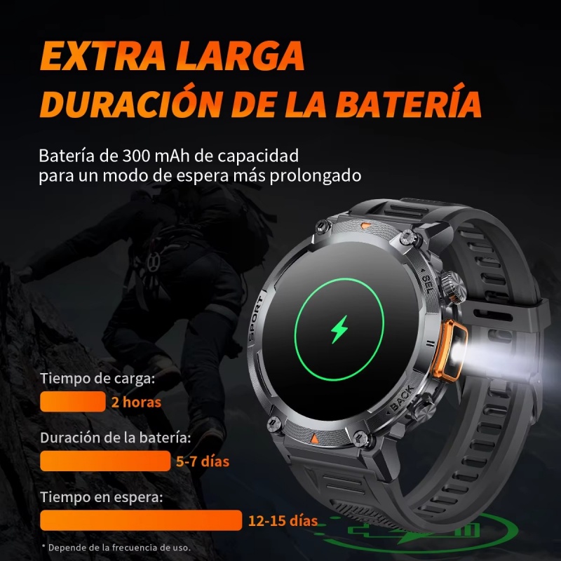 Smartwatch Bluetooth Call With Flashlight Sport Tracker Blood Pressure Smart Watch IP67 Waterproof Watches For Men Android IOS