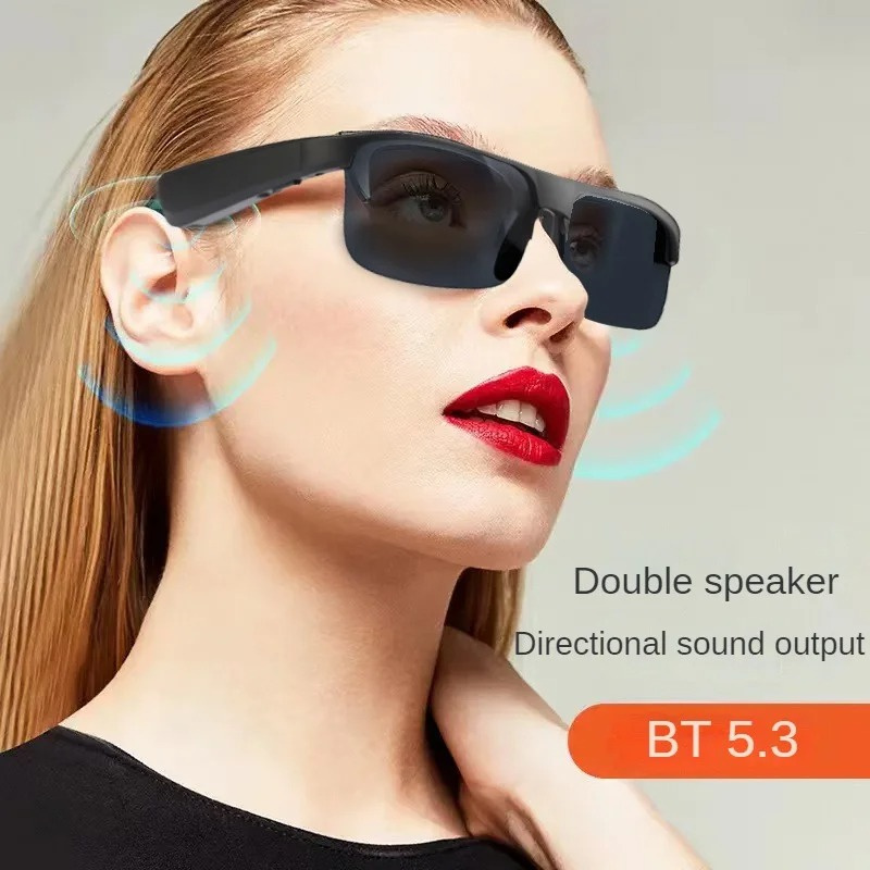 Audio Bluetooth Glasses Wireless Sports Music Earphone Waterproof Running Headphone UV Protection Riding Intelligent Sunglasses