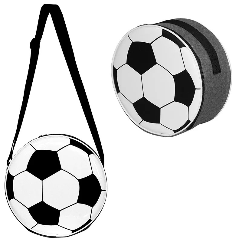 Creative and Fun Soccer Lunch Insulated Bag for Football Fans Men Women Cooler Lunch Bag Lunch Box Tote Picnic Bag