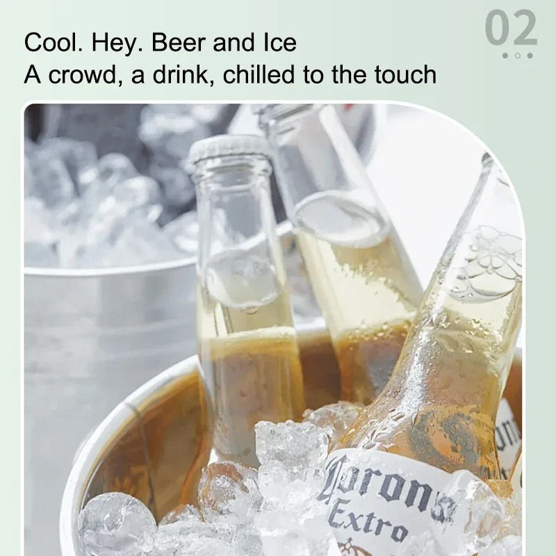 Portable Ice Cube Maker Countertop Ice Maker Machine 110v-220v Electric Commercial Home Restaurant Bar Ice Maker Machine