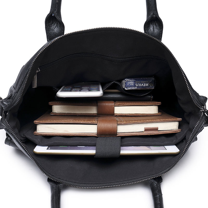 High Quality PU Leather Fashion Men Shoulder Bags Male Handbag Large Capacity Business Laptop Bag Office Briefcase Messenger Bag